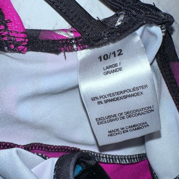 NWOT Girl’s Large (10/12) Danskin Freestyle Dance Gymnastic Tank Top - Picture 3 of 6